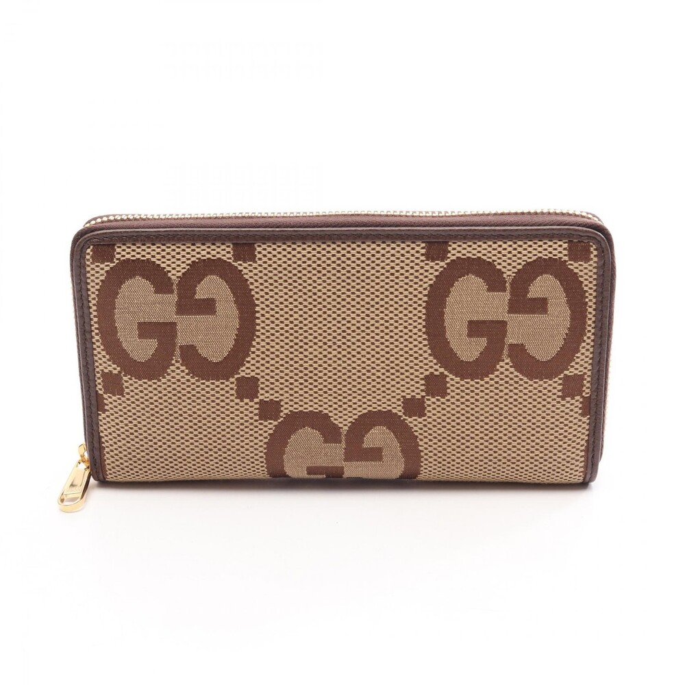 Gucci Jumbo Gg Continental Around Zip #291455G51B